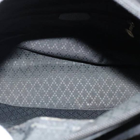 GUCCI Bamboo Hand Bag Suede 2way Black Gold 002 2058 0508 0 Auth ep9453