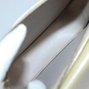 LOUIS VUITTON Monogram Vernis Motto Accessory Pouch Beige M91136 LV Auth ep9462-11