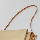 LOUIS VUITTON Monogram Vernis Motto Accessory Pouch Beige M91136 LV Auth ep9462-8