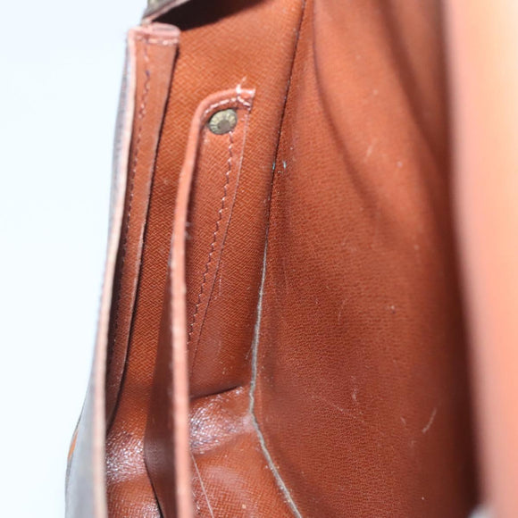 LOUIS VUITTON Monogram Cartouchiere GM Shoulder Bag M51252 LV Auth ep9468