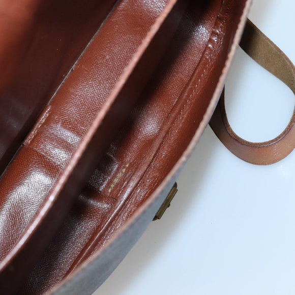 LOUIS VUITTON Monogram Cartouchiere GM Shoulder Bag M51252 LV Auth ep9468