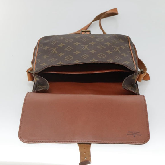 LOUIS VUITTON Monogram Cartouchiere GM Shoulder Bag M51252 LV Auth ep9468