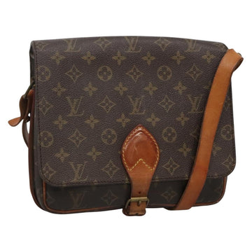 LOUIS VUITTON Monogram Cartouchiere GM Shoulder Bag M51252 LV Auth ep9468