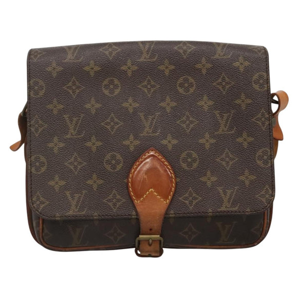 LOUIS VUITTON Monogram Cartouchiere GM Shoulder Bag M51252 LV Auth ep9468