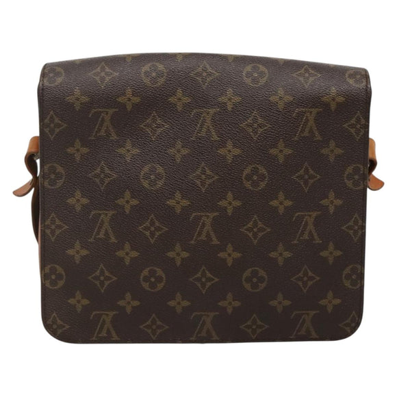 LOUIS VUITTON Monogram Cartouchiere GM Shoulder Bag M51252 LV Auth ep9468