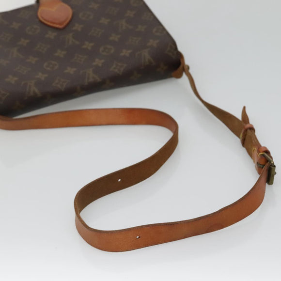 LOUIS VUITTON Monogram Cartouchiere GM Shoulder Bag M51252 LV Auth ep9468
