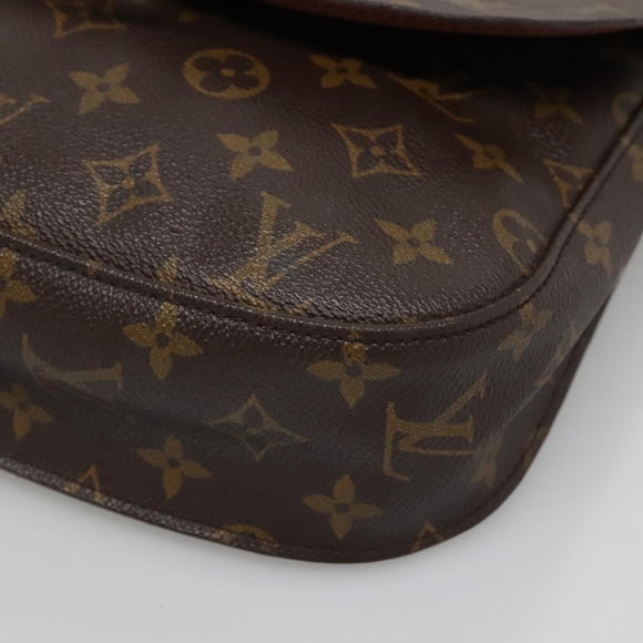 LOUIS VUITTON Monogram Monogram Saint Cloud GM Shoulder Bag M51242 Auth ep9469