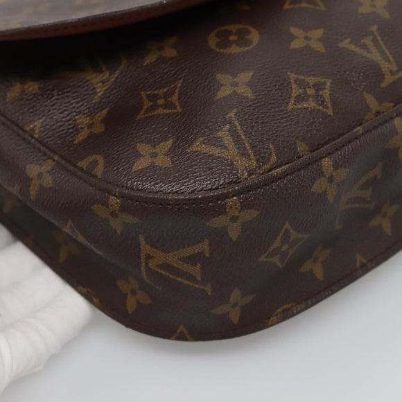 LOUIS VUITTON Monogram Monogram Saint Cloud GM Shoulder Bag M51242 Auth ep9469