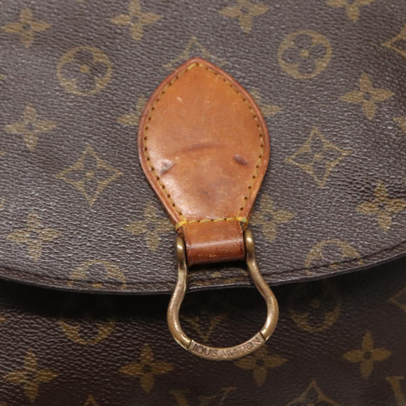 LOUIS VUITTON Monogram Monogram Saint Cloud GM Shoulder Bag M51242 Auth ep9469