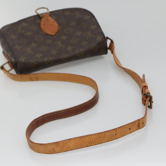 LOUIS VUITTON Monogram Monogram Saint Cloud GM Shoulder Bag M51242 Auth ep9469