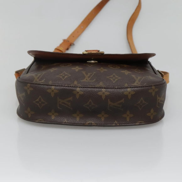 LOUIS VUITTON Monogram Monogram Saint Cloud GM Shoulder Bag M51242 Auth ep9469