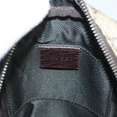 GUCCI GG Supreme Shoulder Bag PVC Beige Silver 101680 Auth ep9473-19