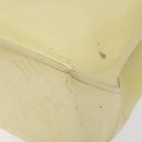 LOUIS VUITTON Monogram Vernis Reade PM Hand Bag Perle M91336 LV Auth ep9475-9