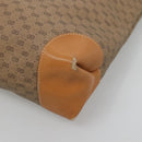 GUCCI Micro GG Supreme Web Sherry Line Bag PVC Beige Gold Auth ep9489-10