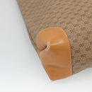 GUCCI Micro GG Supreme Web Sherry Line Bag PVC Beige Gold Auth ep9489-13