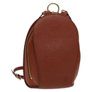 LOUIS VUITTON Epi Mabillon Backpack Brown M52233 LV Auth ep9502-1