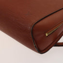 LOUIS VUITTON Epi Mabillon Backpack Brown M52233 LV Auth ep9502-9