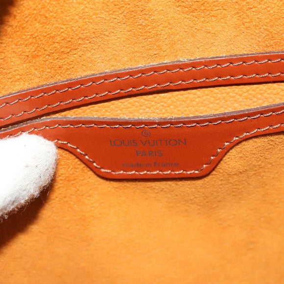 LOUIS VUITTON Epi Mabillon Backpack Brown M52233 LV Auth ep9502