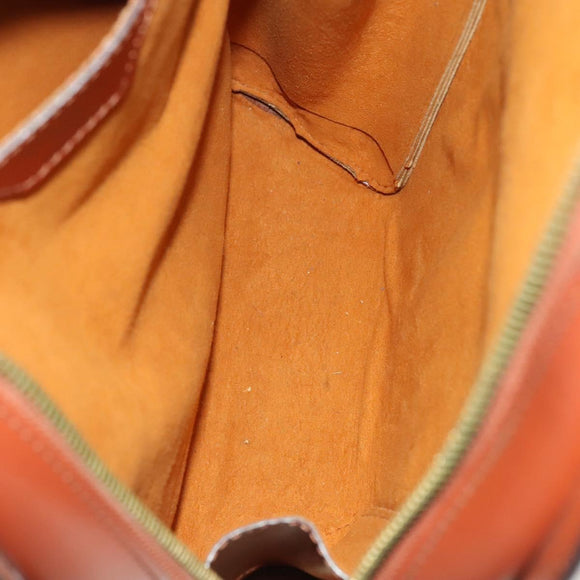 LOUIS VUITTON Epi Mabillon Backpack Brown M52233 LV Auth ep9502