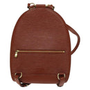 LOUIS VUITTON Epi Mabillon Backpack Brown M52233 LV Auth ep9502-2