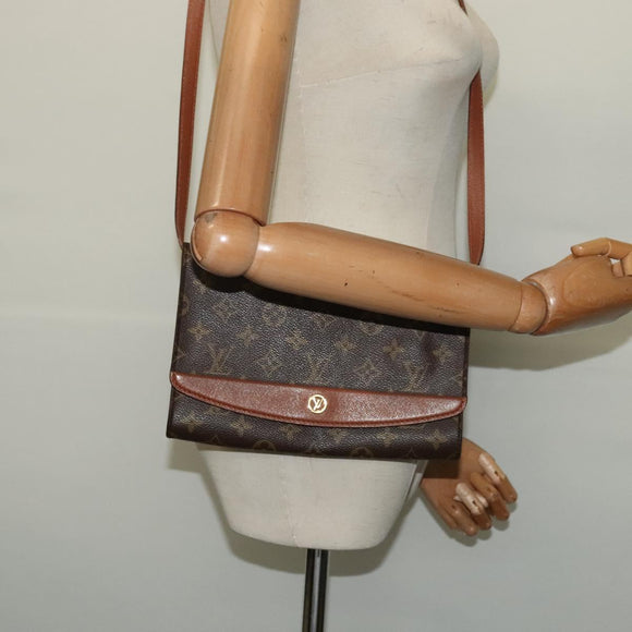 LOUIS VUITTON Monogram Bordeaux 24 Shoulder Bag M51798 LV Auth ep9509