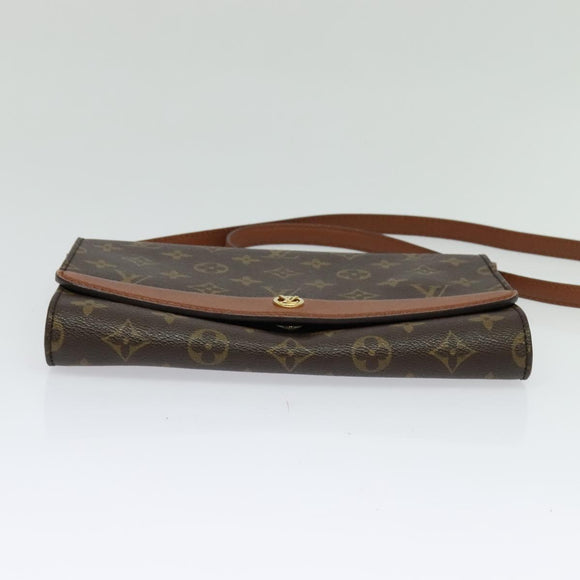 LOUIS VUITTON Monogram Bordeaux 24 Shoulder Bag M51798 LV Auth ep9509