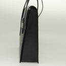 Burberrys Hand Bag Leather Black Silver Auth ep9512-4