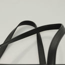 Burberrys Hand Bag Leather Black Silver Auth ep9512-8