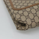 GUCCI GG Plus Supreme Web Sherry Line Tote Bag PVC Beige Red Green Auth ep9518-14