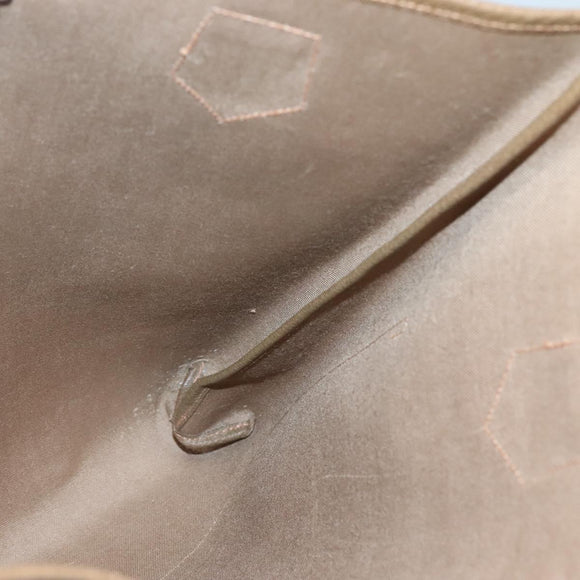 GUCCI GG Plus Supreme Web Sherry Line Tote Bag PVC Beige Red Green Auth ep9518