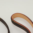 LOUIS VUITTON Monogram Less Baxter MM Dog Leash M58056 LV Auth ep9522V-7