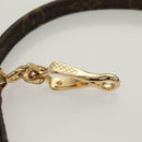 LOUIS VUITTON Monogram Less Baxter MM Dog Leash M58056 LV Auth ep9522V-8