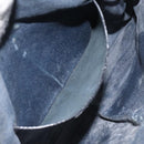 GUCCI GG Supreme Sherry Line Shoulder Bag PVC Navy Gold 68 02 047 Auth ep9524-20