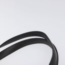 BURBERRY Hand Bag Leather Black Silver Auth ep9535-8