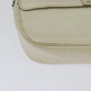 LOUIS VUITTON Epi Pochette Montaigne Bag White Yvoire M5929J LV Auth ep9537-15