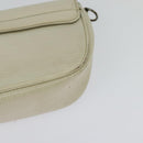 LOUIS VUITTON Epi Pochette Montaigne Bag White Yvoire M5929J LV Auth ep9537-16