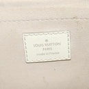 LOUIS VUITTON Epi Pochette Montaigne Bag White Yvoire M5929J LV Auth ep9537-17