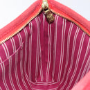 LOUIS VUITTON Antigua Cabas PM Tote Bag Canvas Rouge M40037 LV Auth ep9539-18