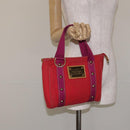 LOUIS VUITTON Antigua Cabas PM Tote Bag Canvas Rouge M40037 LV Auth ep9539-21