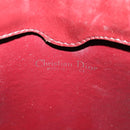 Christian Dior Trotter Canvas Shoulder Bag Red Gold Auth ep9547-11