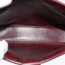 Christian Dior Trotter Canvas Shoulder Bag Red Gold Auth ep9547-12