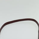 Christian Dior Trotter Canvas Shoulder Bag Red Gold Auth ep9547-8