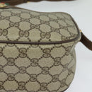 GUCCI GG Supreme Web Sherry Line Shoulder Bag PVC Beige 89 02 077 Auth ep9550-11