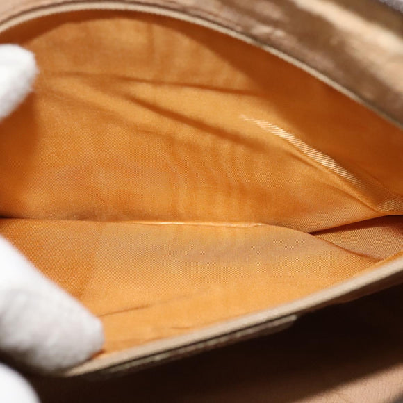 GUCCI GG Supreme Web Sherry Line Shoulder Bag PVC Beige 89 02 077 Auth ep9550