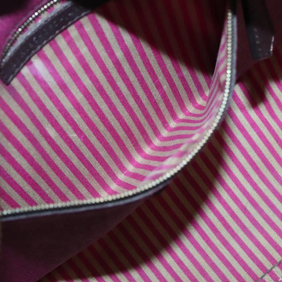 FENDI Zucca Canvas Tote Bag Brown Black Auth ep9552