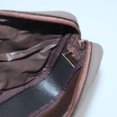 Burberrys Nova Check Clutch Bag Canvas Beige Gold Auth ep9553-17