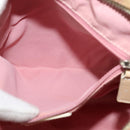 Christian Dior Trotter Canvas Shoulder Bag PVC Pink Silver Auth ep9554-11