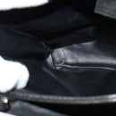 GUCCI Hand Bag Suede Black Silver 002 1025 Auth ep9555-19