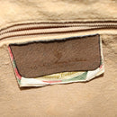 GUCCI GG Supreme Web Sherry Line Hand Bag PVC Beige Gold 39 02 006 Auth ep9563-18