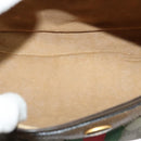 GUCCI GG Supreme Web Sherry Line Hand Bag PVC Beige Gold 39 02 006 Auth ep9563-10